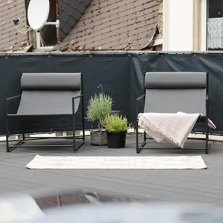 Apartamento Design Mit Grosser Dachterrasse An Der Mosel - Netflix - Waschmaschine & Trockner