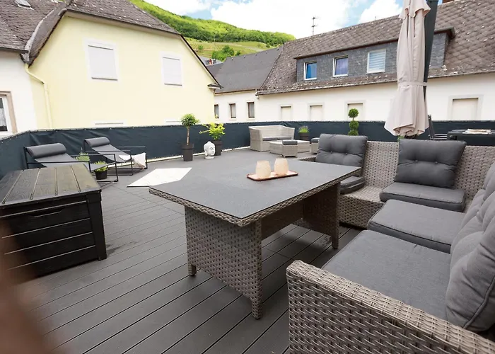 Design Mit Grosser Dachterrasse An Der Mosel - Netflix - Waschmaschine & Trockner 森海姆
