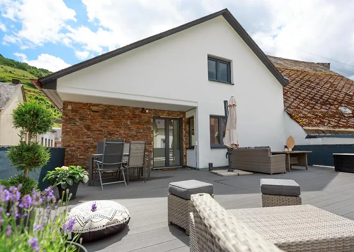 Design Mit Grosser Dachterrasse An Der Mosel - Netflix - Waschmaschine & Trockner *