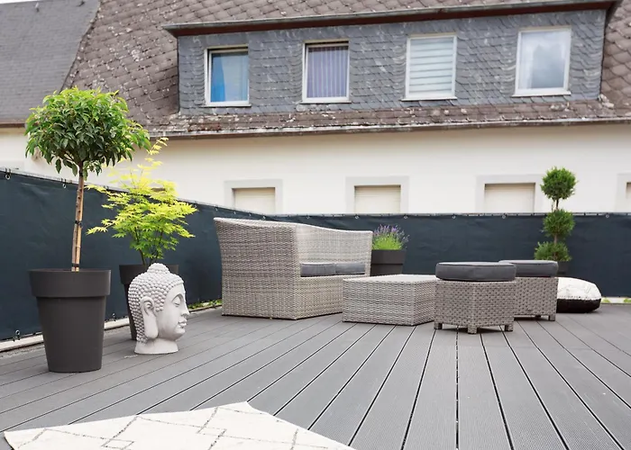 Design Mit Grosser Dachterrasse An Der Mosel - Netflix - Waschmaschine & Trockner *