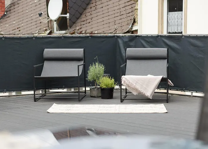 公寓 Design Mit Grosser Dachterrasse An Der Mosel - Netflix - Waschmaschine & Trockner